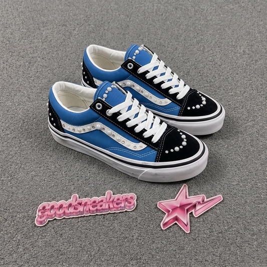 Vans Old Skool 36 Pearlized - Black/Navy Blue