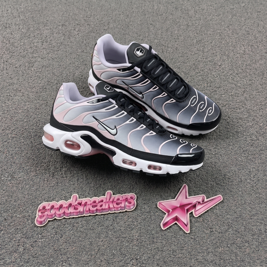 Nike Air Max Plus - Black White Pink Foam