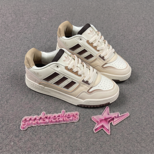 Adidas Drop Step Low 2.0 - Cream White Brown Cardboar