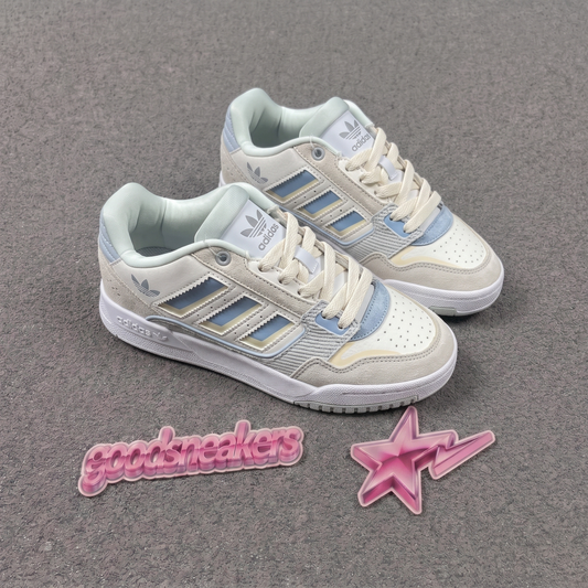 Adidas Drop Step Low 2.0 - White / Linen Blue / Beige