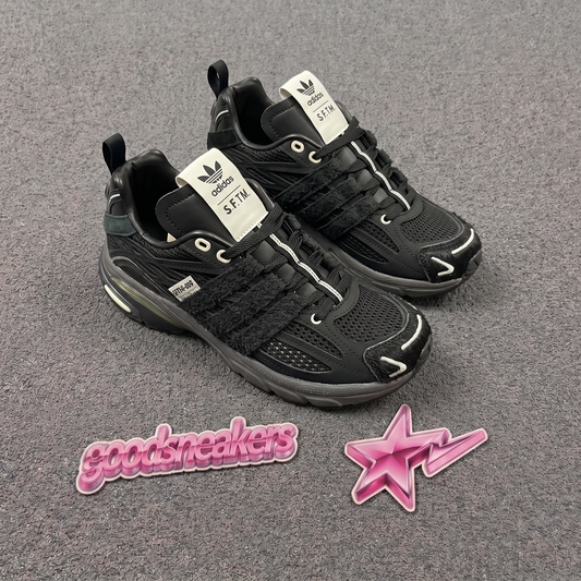 SFTM x Adidas Adistar Cushion - Core Black/Core Black/Cream White