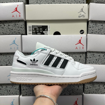 Adidas Forum Low - Cloud White / Core Black / Gum