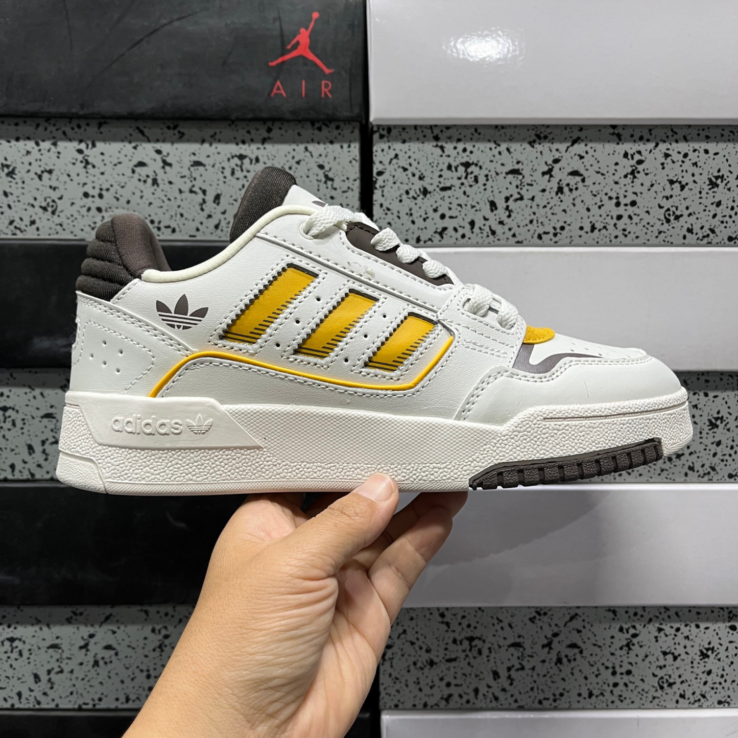 Adidas Drop Step Low 2.0 - Rice White