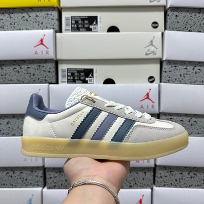 Adidas Gazelle Indoor - White / Preloved Ink / Off White