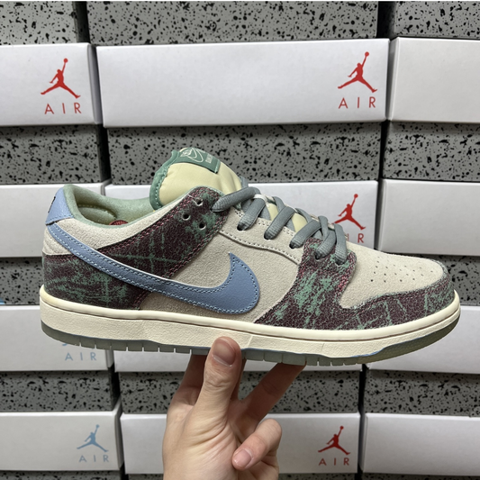 Crenshaw Skate Club X Nike SB Dunk Low - Sail Blue Cedar