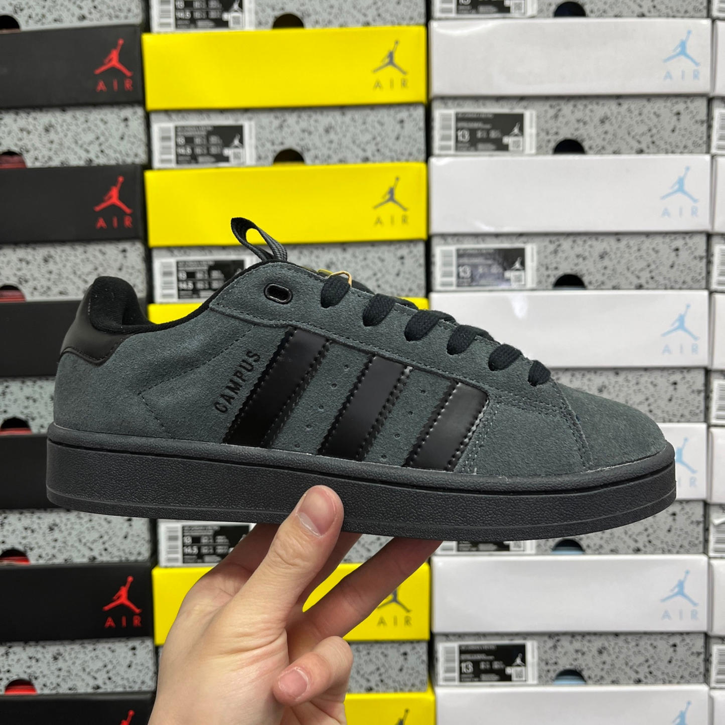 Adidas Campus 00's - Carbon Core Black