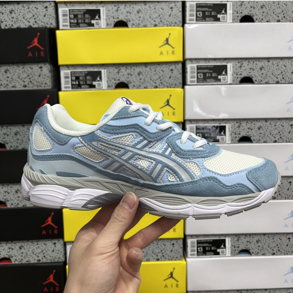 Asics Gel NYC - Cream Arctic Sky