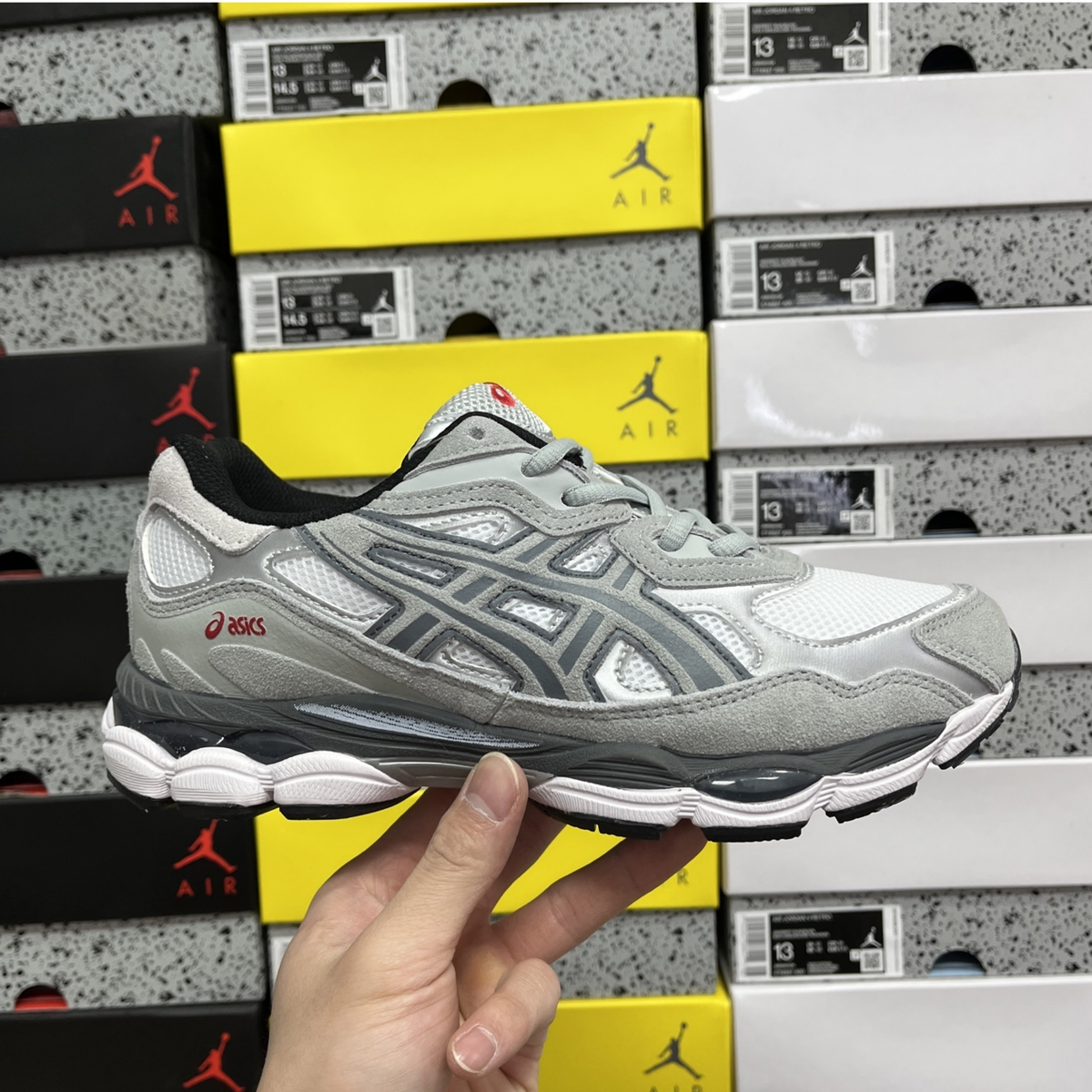 Asics Gel NYC - White Steel Grey