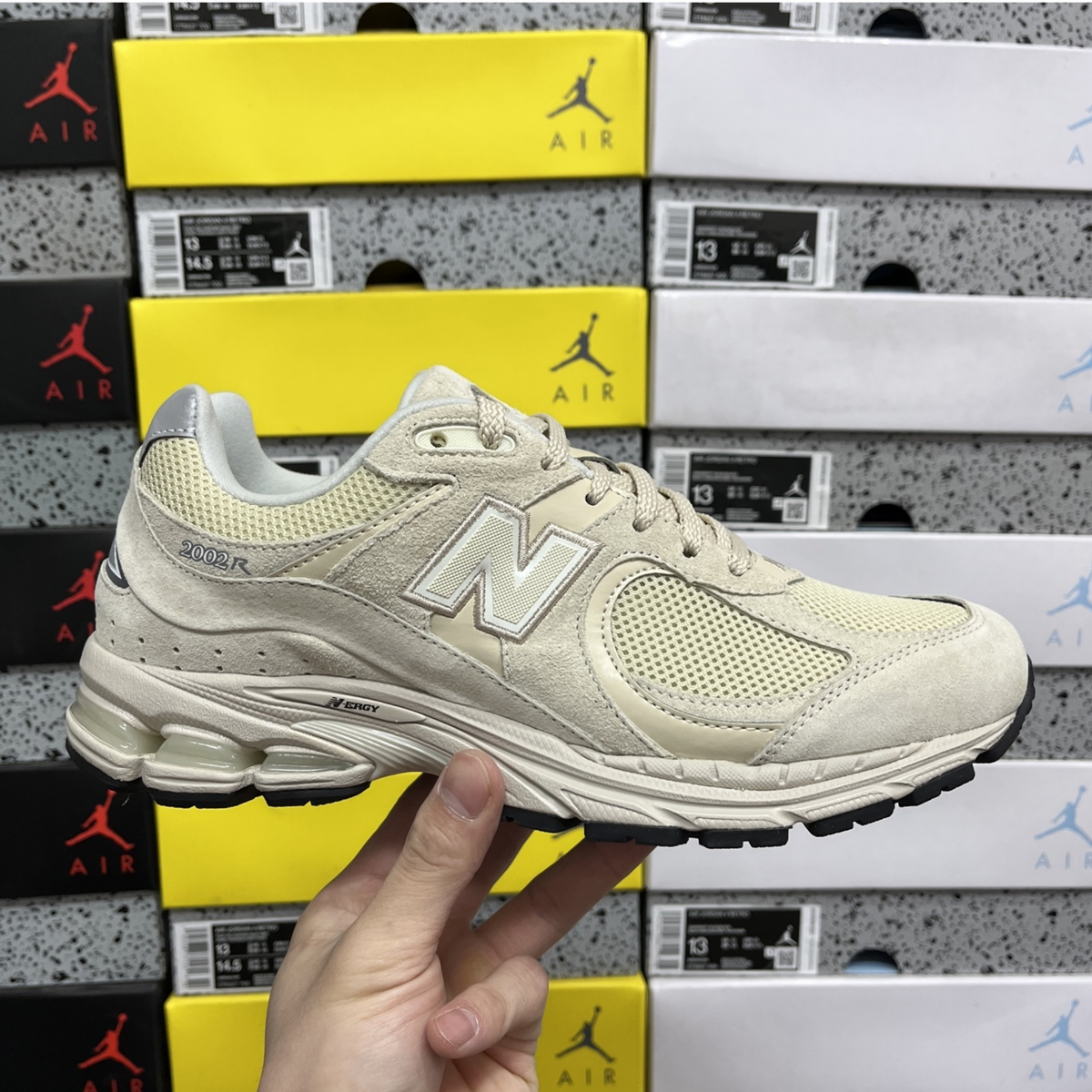 New Balance 2002R - Bone Light Aluminum