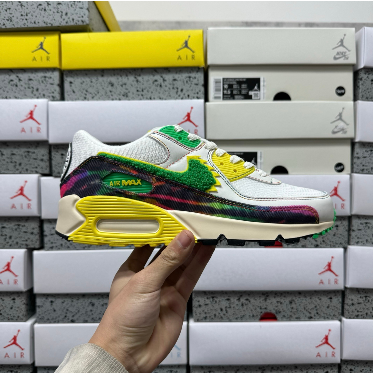 Grateful Dead x University of Oregon x Nike Air Max 90 - Grateful Ducks