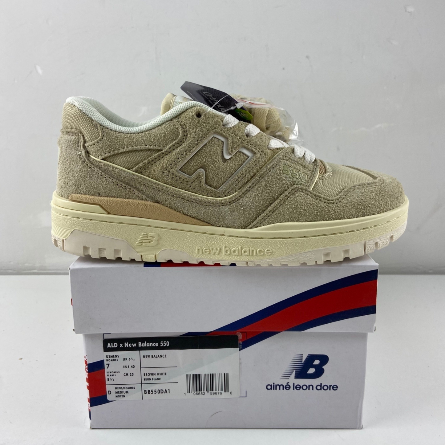 Aimé Leon Dore X New Balance 550 - Taupe Suede