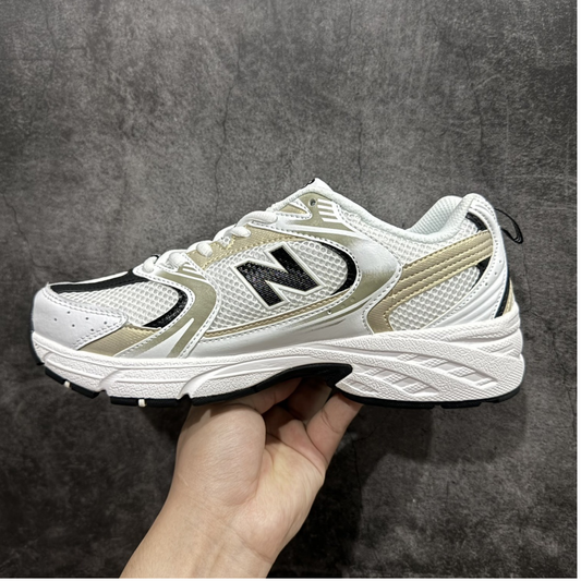 New Balance 530 - White Gold Black