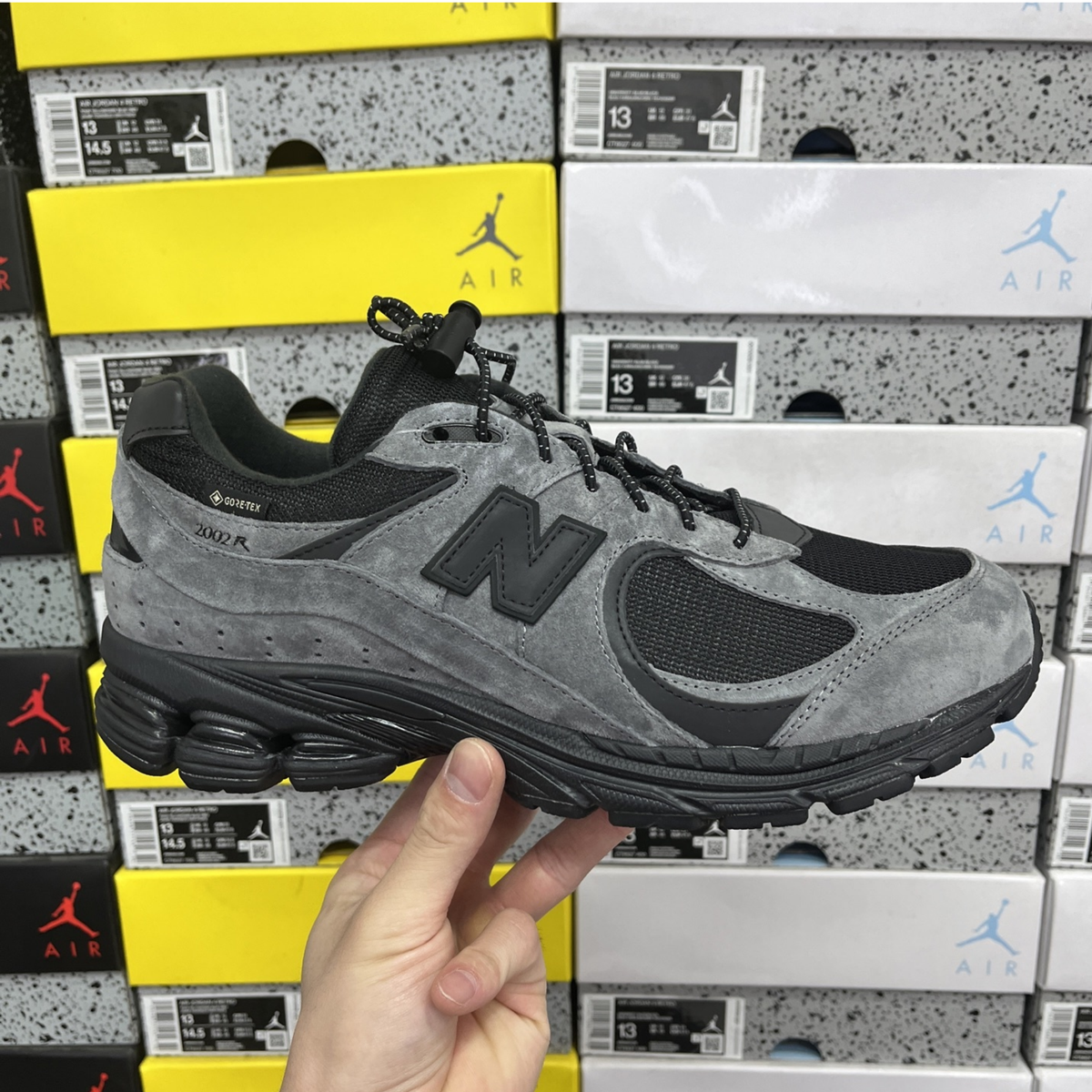 JJJJound x New Balance 2002R - Gore-Tex Charcoal
