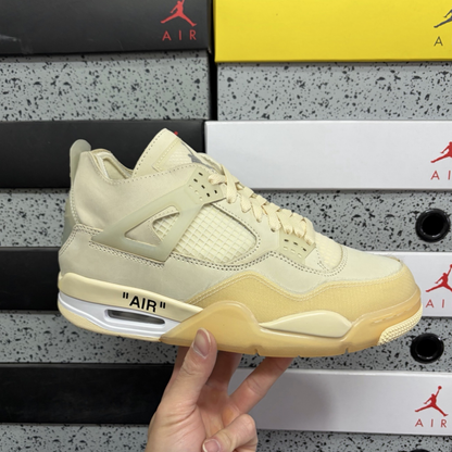 Off-White x Air Jordan 4 Retro SP - Sail