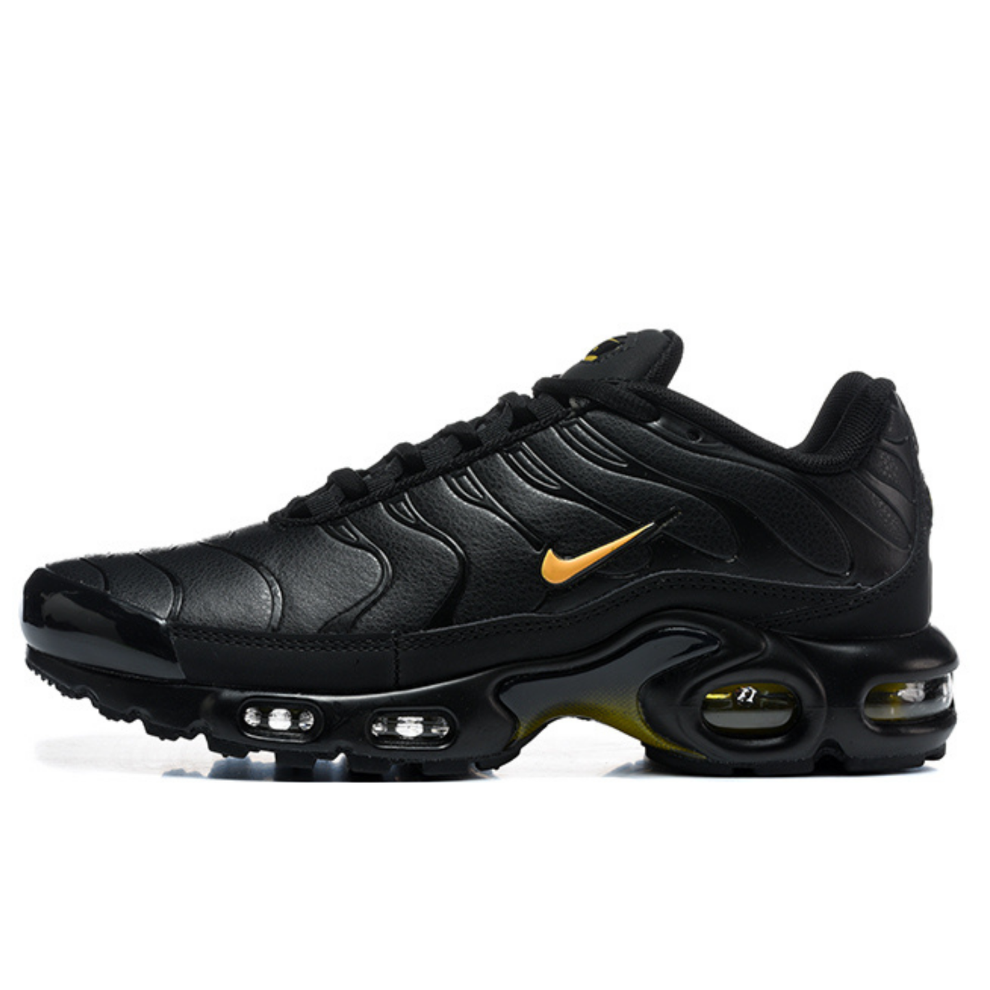 Air Max Plus -  Leather Black Gold
