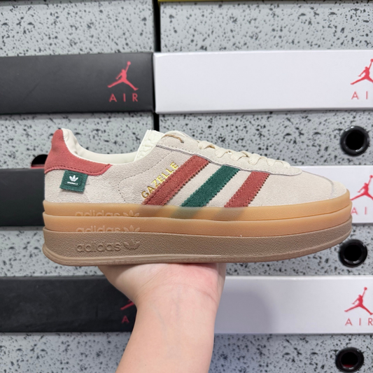 Adidas Gazelle Bold - Brown Brown Green