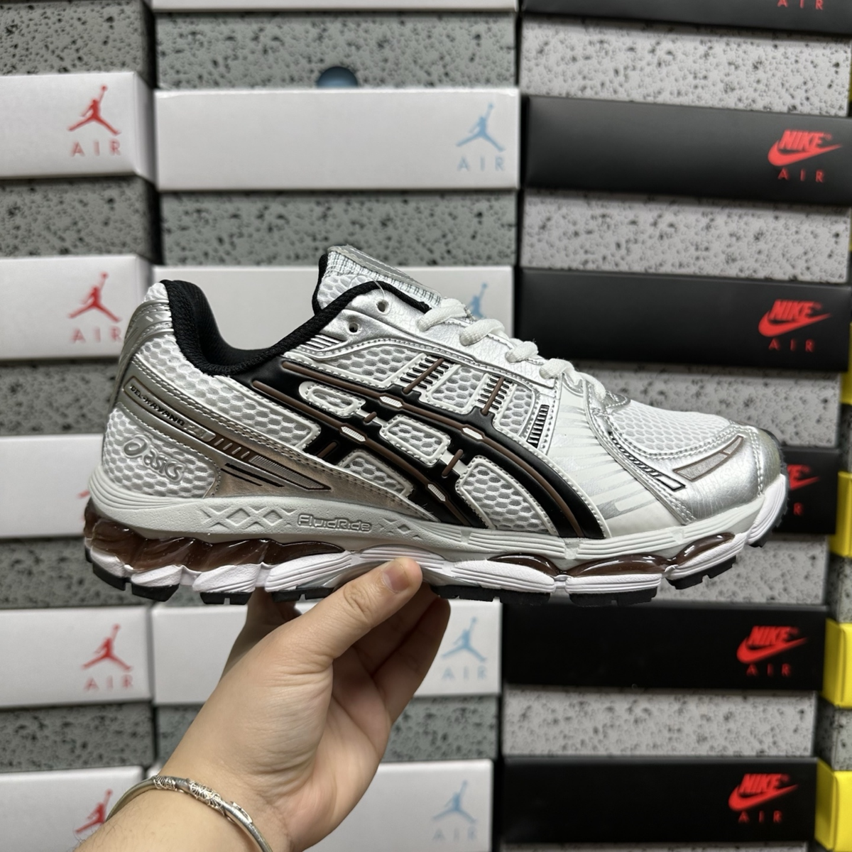 Asics Gel Kayano 12.1 - White Graphite Grey