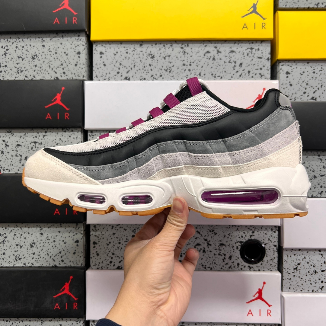Air Max 95 - Summit White and Cactus Flower
