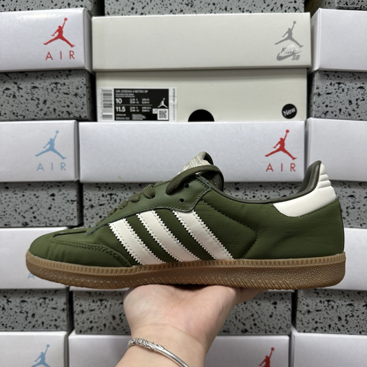 Adidas Samba - Reflective Nylon Focus Olive