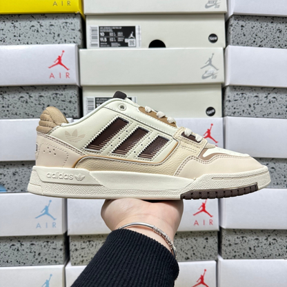 Adidas Drop Step Low 2.0 - Cream White Brown Cardboar