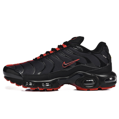 Nike Air Max Plus - Black Bright Crimson Inverse