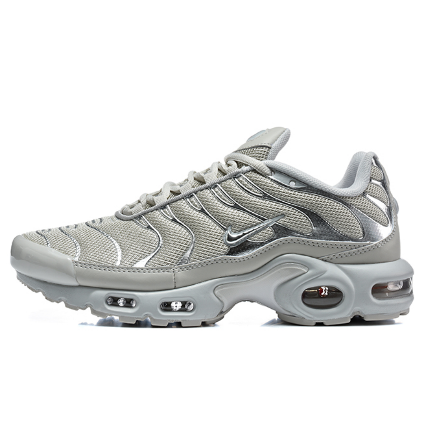 Air Max Plus - Metallic Silver Light Bone