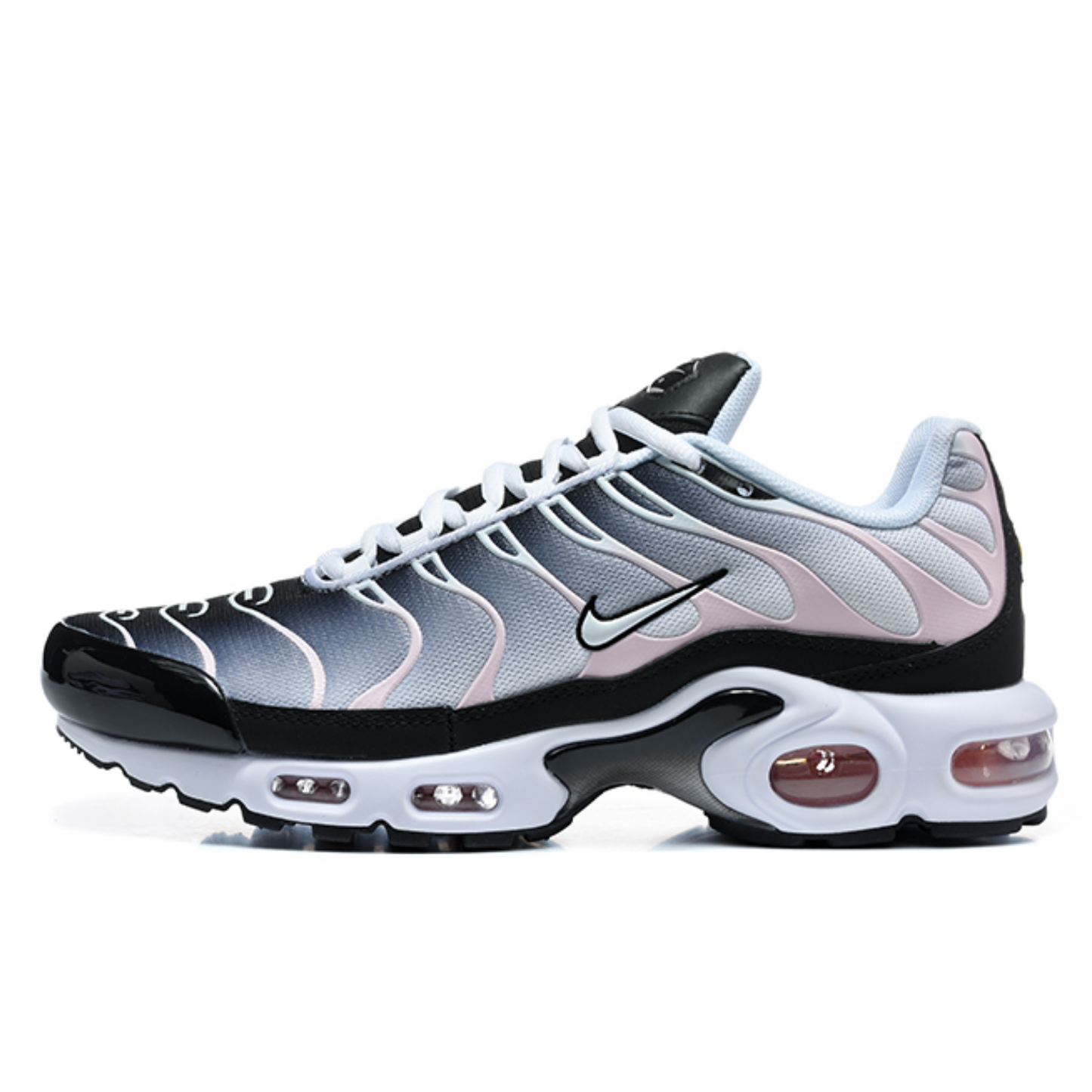 Nike Air Max Plus - Black White Pink Foam