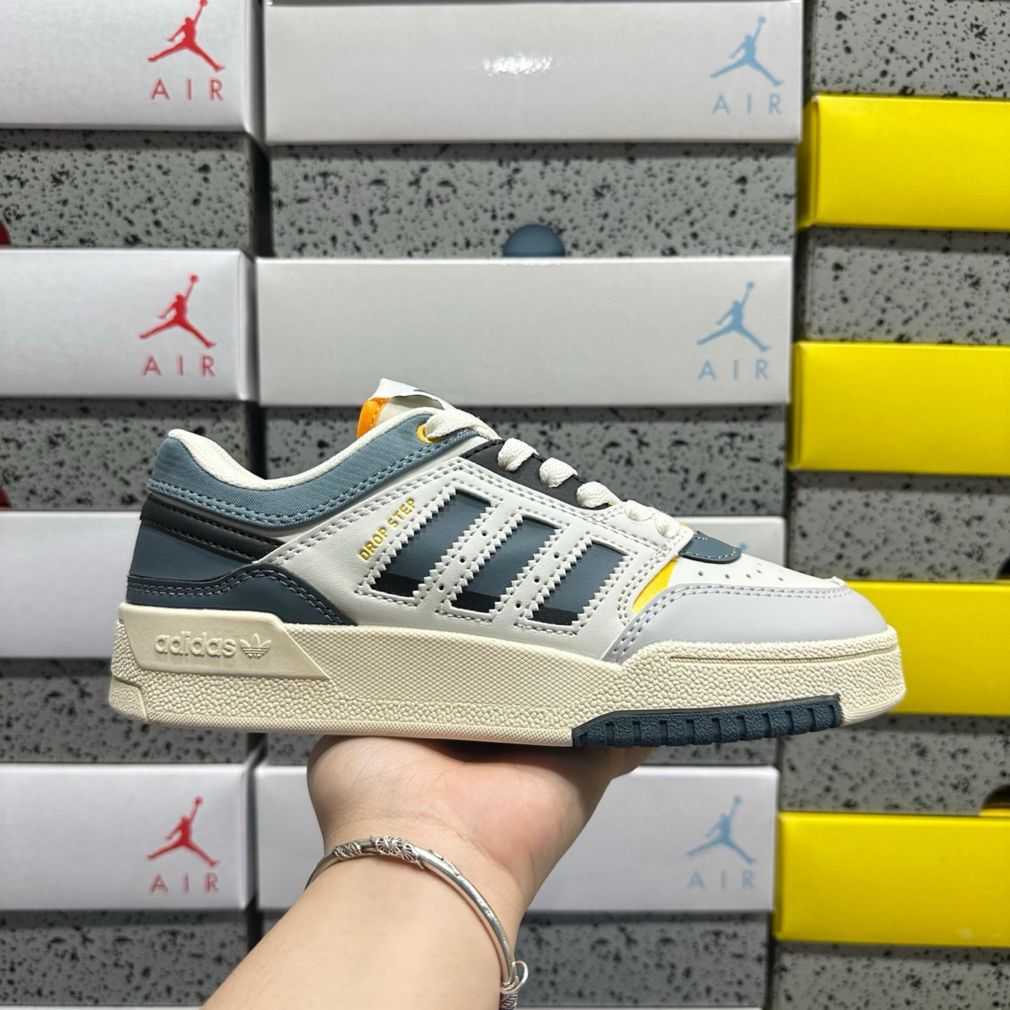 Adidas Drop Step Low - Deep Lake Blue