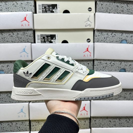 Adidas Drop Step Low 2.0 - White Tint / Collegiate Green / Magic Beige