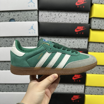 Adidas Samba - Collegiate Green Gum Grey Toe