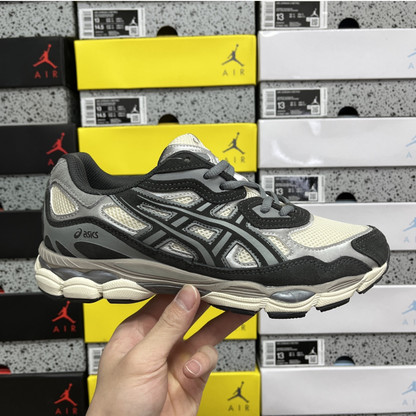 Asics Gel NYC - Oatmeal Obsidian Grey