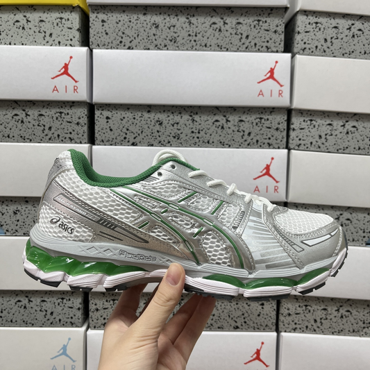 Asics Gel Kayano 12.1 - White Pure Silver Green