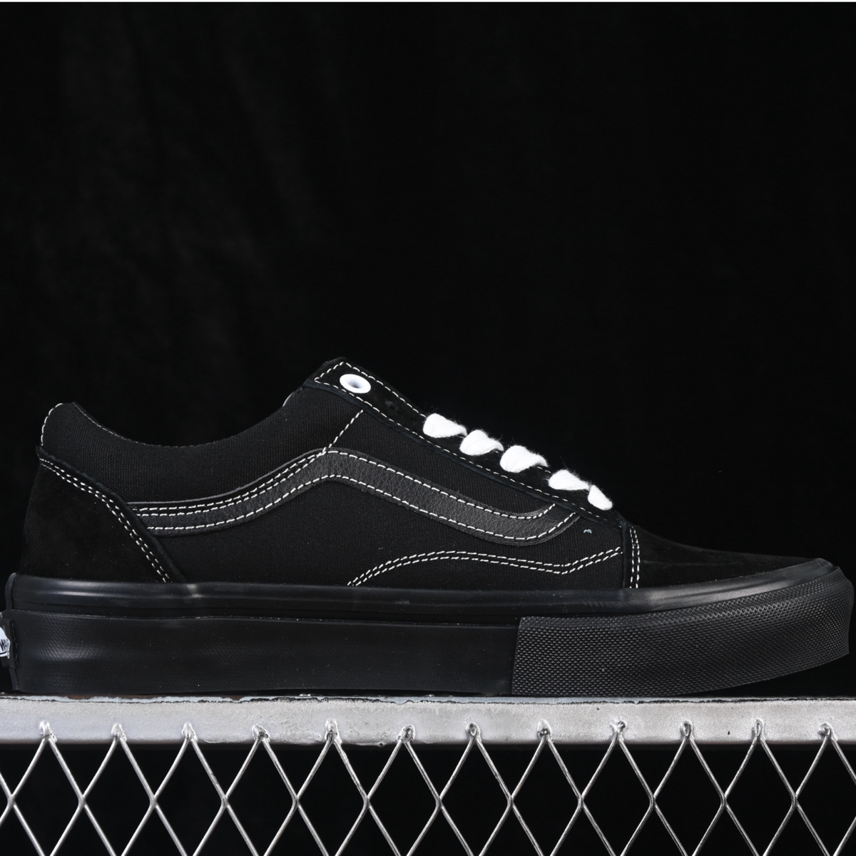 Vans Old School Stitch Warp - Black/True White