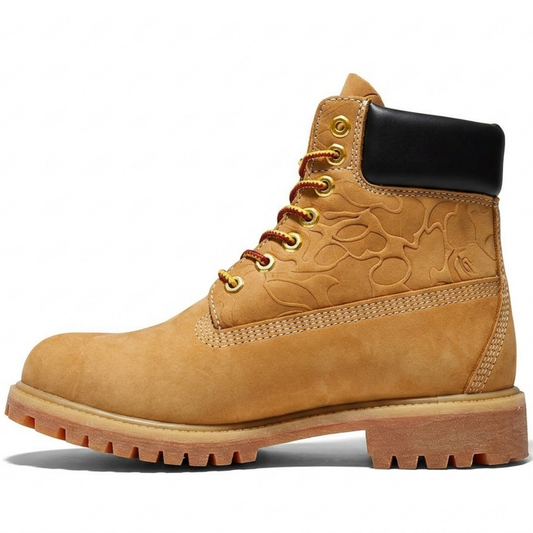 Bathing Ape x Undefeated x Timberland 6-Inch Boot - Wheat