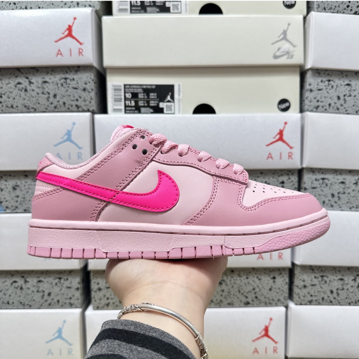Nike Dunk Low GS - Triple Pink
