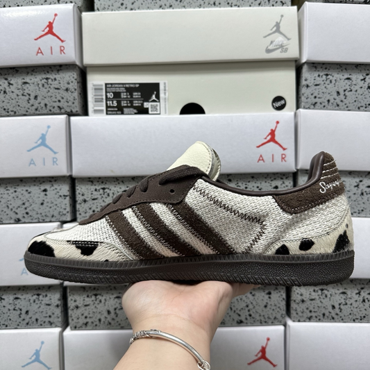 Notitle x Adidas Samba - Cow Print