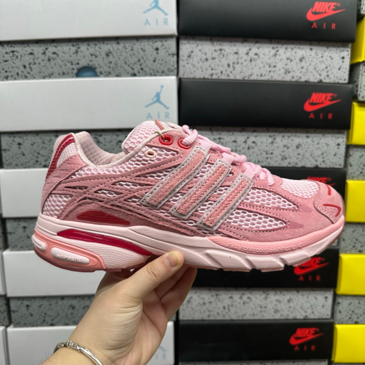 UNHEARD OF x Adidas Adistar Cushion - Clear Pink/Semi Collegiate Red