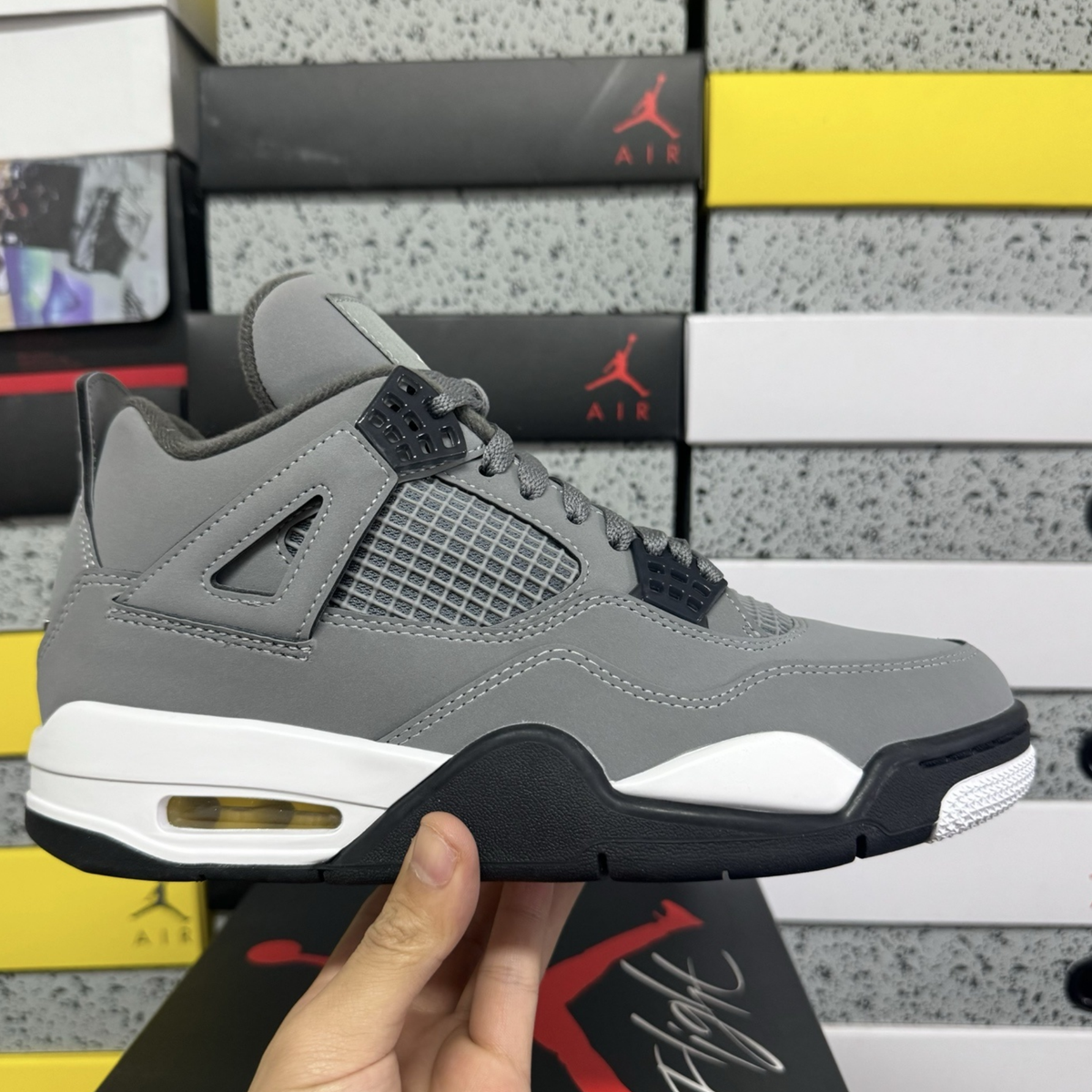Air Jordan 4 Retro - Cool Grey