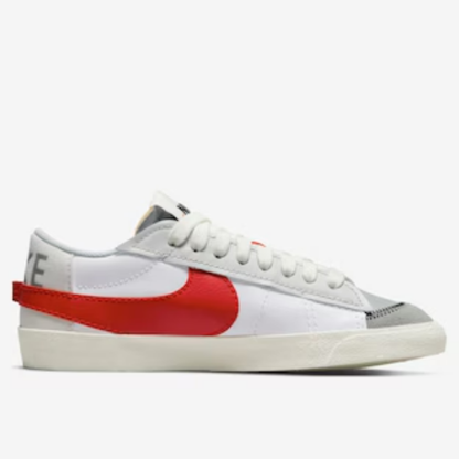 Nike Blazer Low '77  Jumbo - White University Red