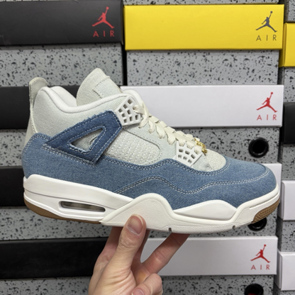 Air Jordan 4 Retro TEX - Worn Blue Denim