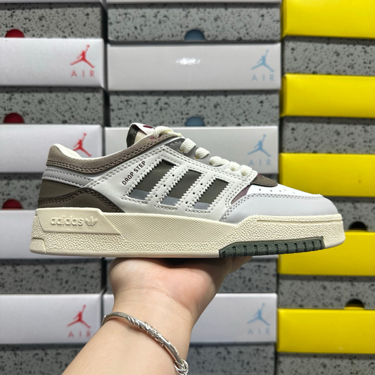Adidas Drop Step Low - White / Green