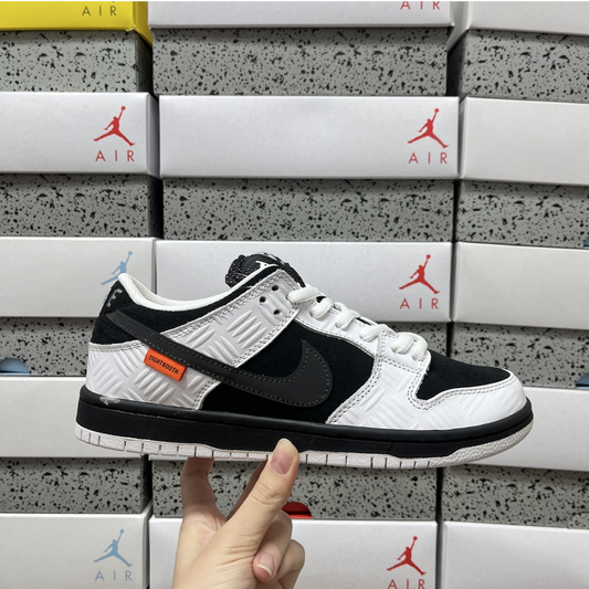 TIGHTBOOTH X Nike Dunk Low Pro - Black and White