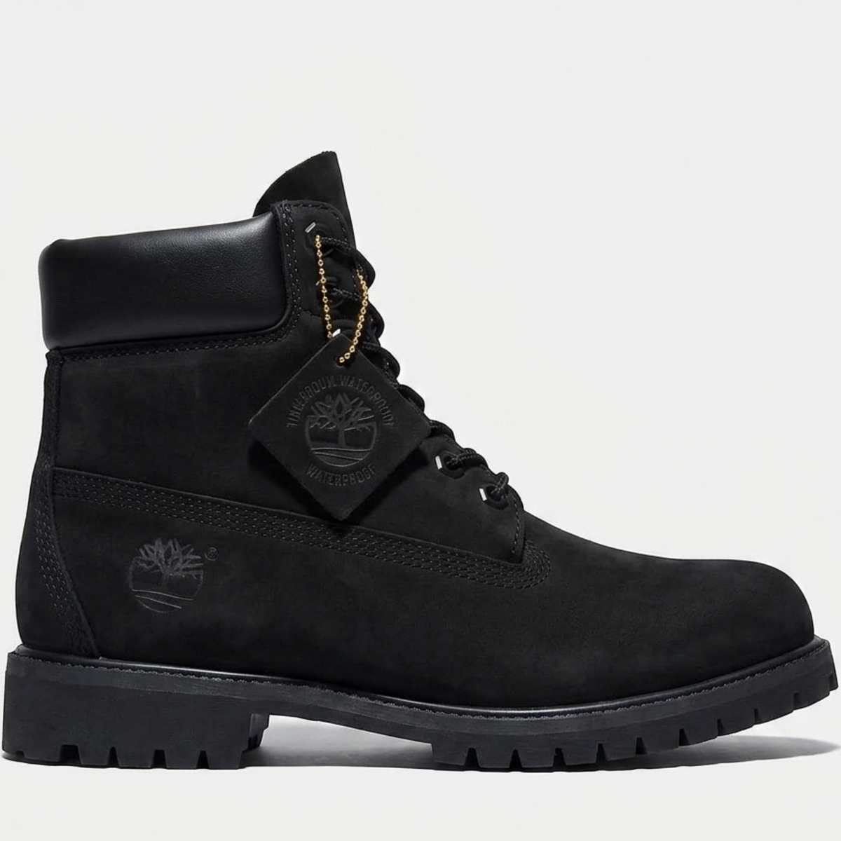 Timberland Premium 6-Inch Waterproof Boot - Black Nubuck