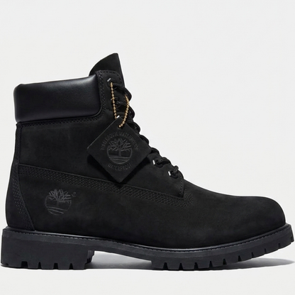 Timberland Premium 6-Inch Waterproof Boot - Black Nubuck