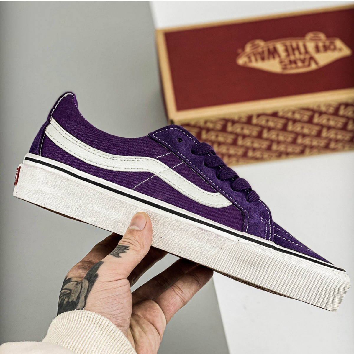Vans Sk8-Hi - Suede Gothic Grape