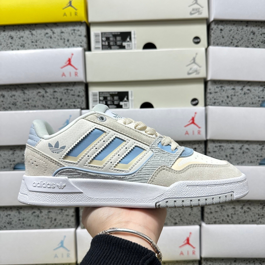 Adidas Drop Step Low 2.0 - White / Linen Blue / Beige
