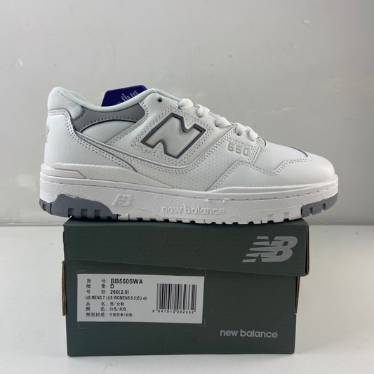 New Balance 550 - Glacier White