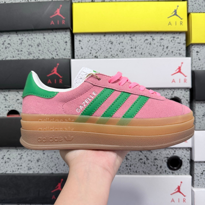 Adidas Gazelle Bold - Pink Green