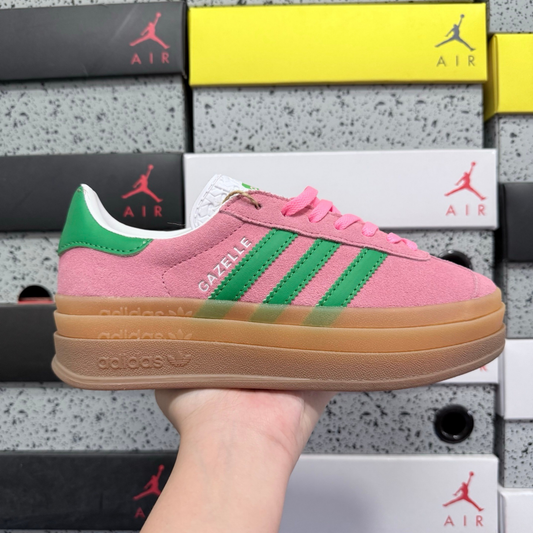 Adidas Gazelle Bold - Pink Green