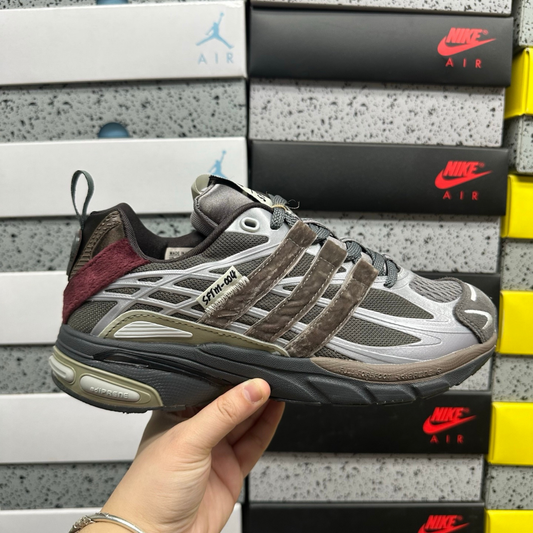 SFTM x Adidas Adistar Cushion - Silver/Grey
